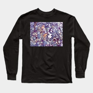 Horrific collage Long Sleeve T-Shirt